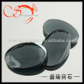 30x20mm oval cut colored mirror glass for rings making